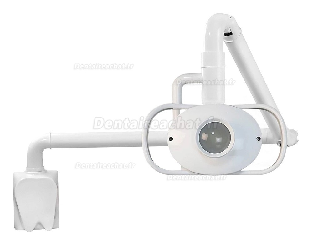 Lampe d'examen ORL dentaire (murale) avec bras articul&eacute;